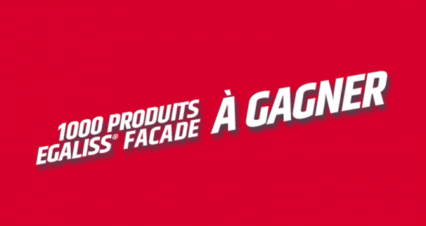 1 000 produits Toupret Egaliss Façade offerts